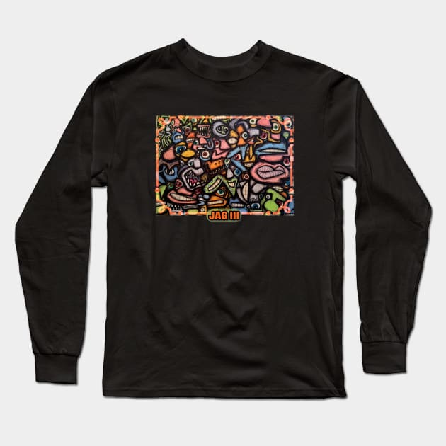 Hotmess in the Darkness Long Sleeve T-Shirt by JAG III